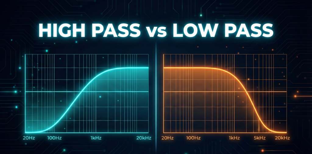 High Pass vs Low Pass Filters: The Ultimate EQ Guide (HPF vs LPF)