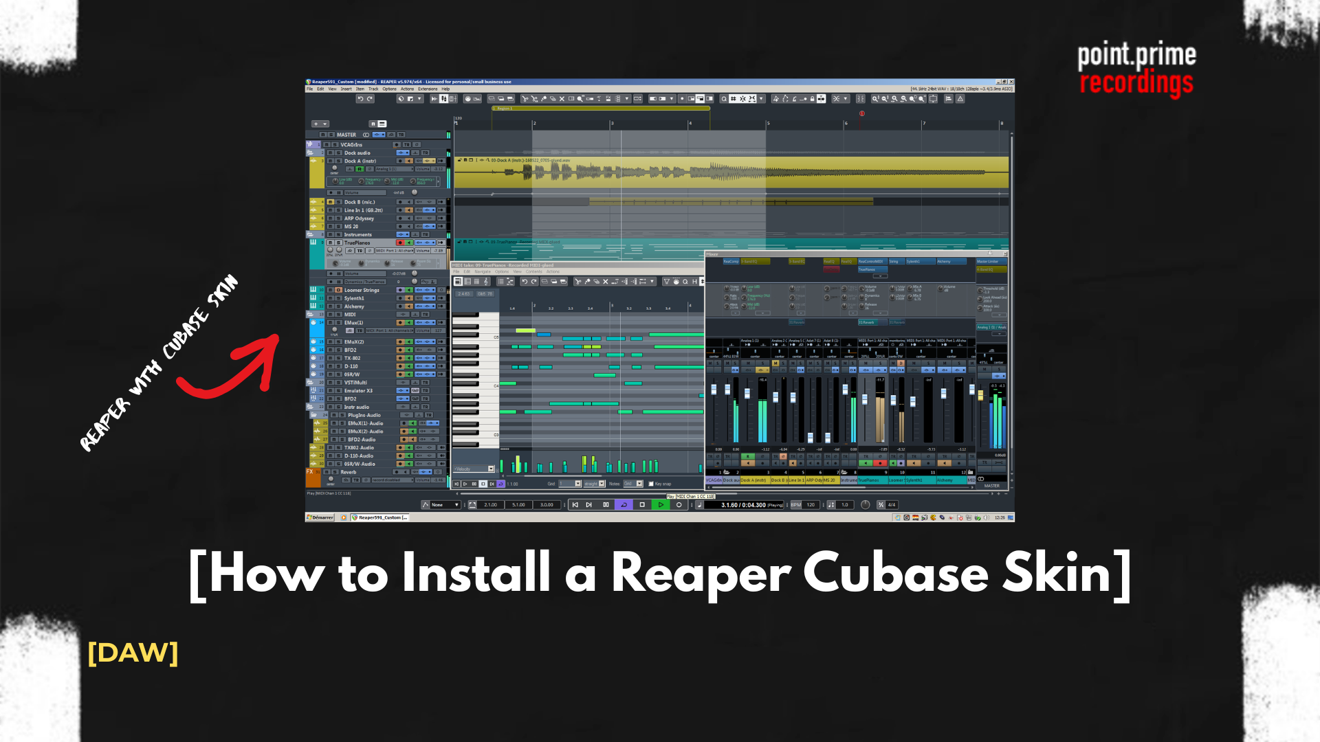 How to Install a Reaper Cubase Skin (Full Guide)